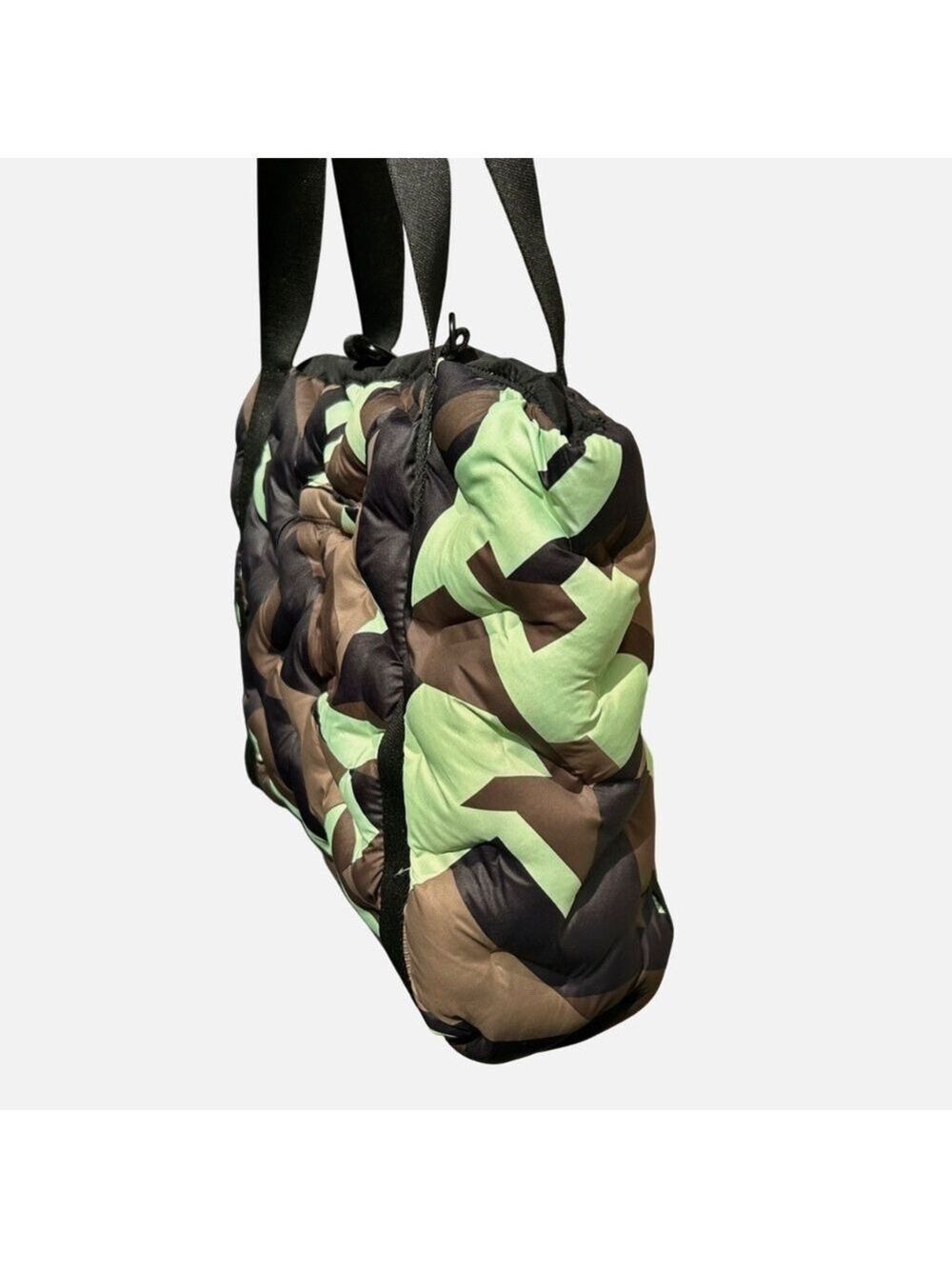 Go Dash Dot Gemma Mint Chip Puffy Tote 2 Bags! NWOT - Picture 5 of 16